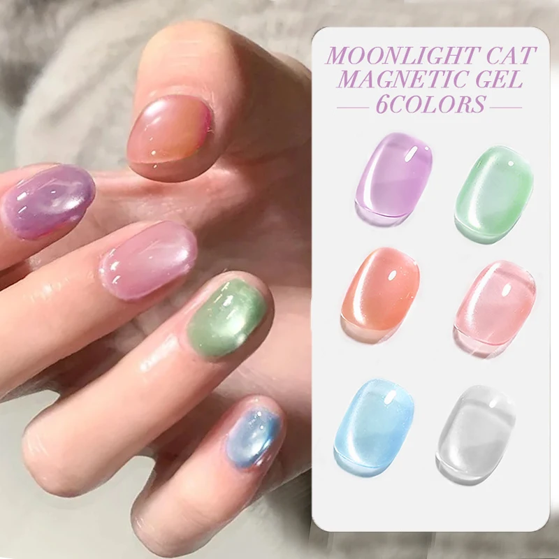 Biutee Fruit Series-esmalte de uñas en Gel para ojos de gato, nuevo esmalte de uñas de Gel transparente con hielo, uñas verdes de verano, Gel UV LED, 2025