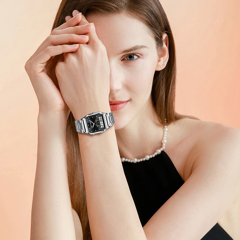 CE103 Fashionable Men watch, business retro steel strip quartz watches, minimalist quartz watches, clock gifts watches for man