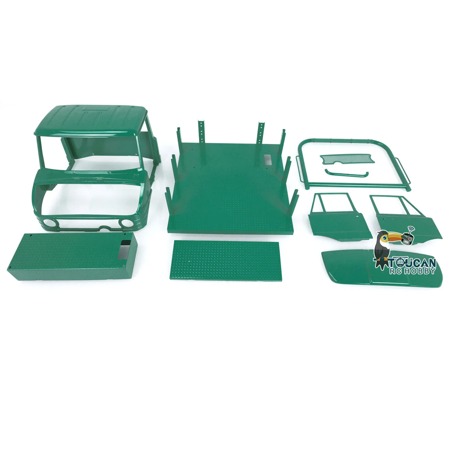 

U406 LESU 1/10 RC Off-Road Vehicles Kits 4X4 Radio Control Truck Crawler Unassembled Painted Model Winch 2 Speed Cars Toys