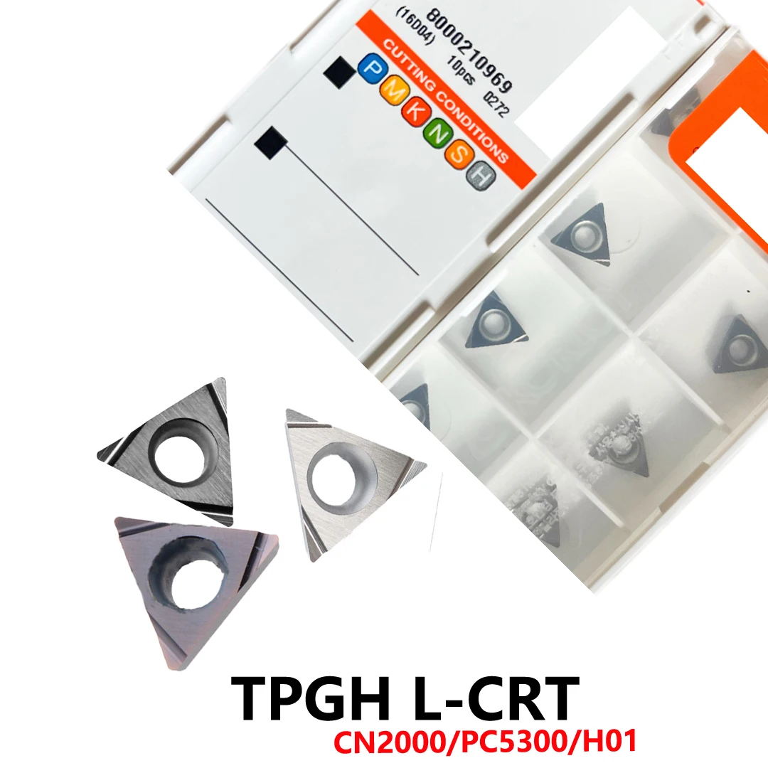 

Оригинальный TPGH TPGH080202 TPGH080204 TPGH090202L TPGH090204 TPGH110302 TPGH110304 L CRT CN2000 PC5300 H01 Твердосплавные вставки Инструмент