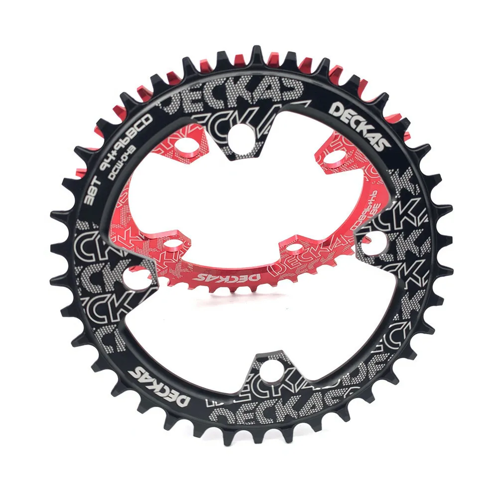 Deckas 94+96BCD Bicycle Chainring 32T - 38T Round/Oval Chainring Mountain Bike Crown Suitable for M4000 M4050 GXs NX X1 Crank