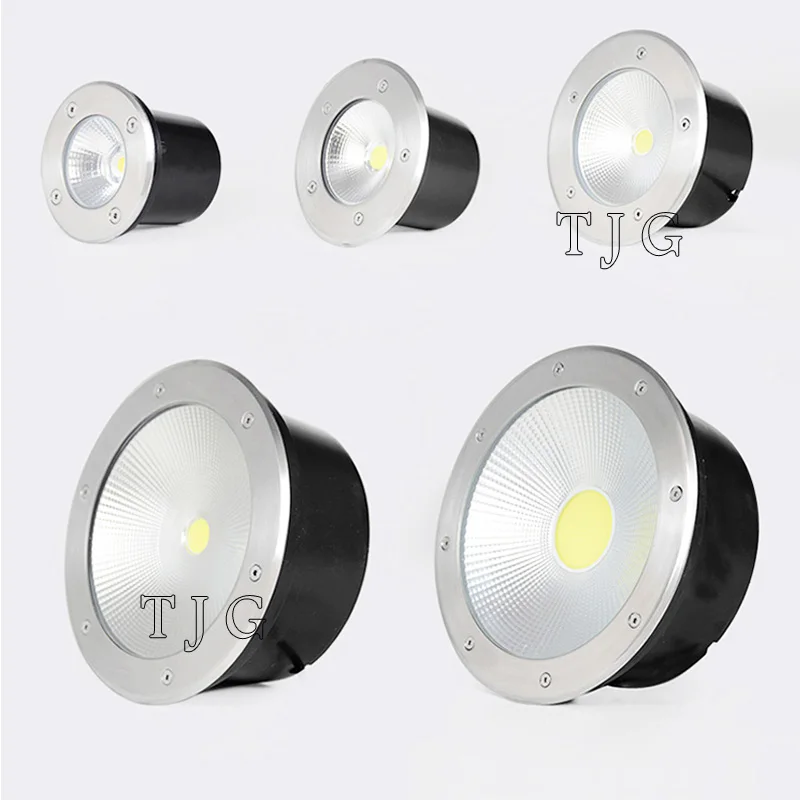 Imagem -02 - Waterproof Garden Enterrado Deck Light Lâmpada Recessed ao ar Livre Iluminação Subterrânea Iluminação da Calçada 3w 5w 10w 12w ac 110v 220v dc 12v Ip68