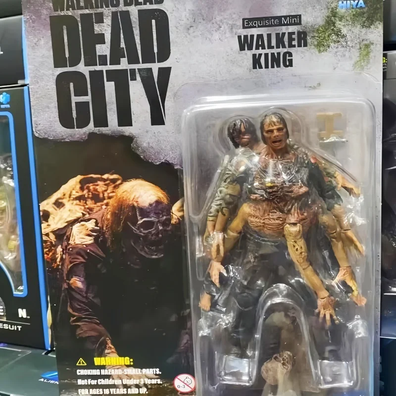 hiya-walking-dead-figurine-a-l'echelle-1-18-mini-serie-exquise-'death-city'-walker-king-jouet-anime-a-collectionner-pour-les-fans