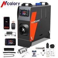 Hcalory Car Heater 12V All In One Station SE Diesel Parking Heater 5-8KW Bluetooth Smart APP Control+LCD Panel & Remote Control