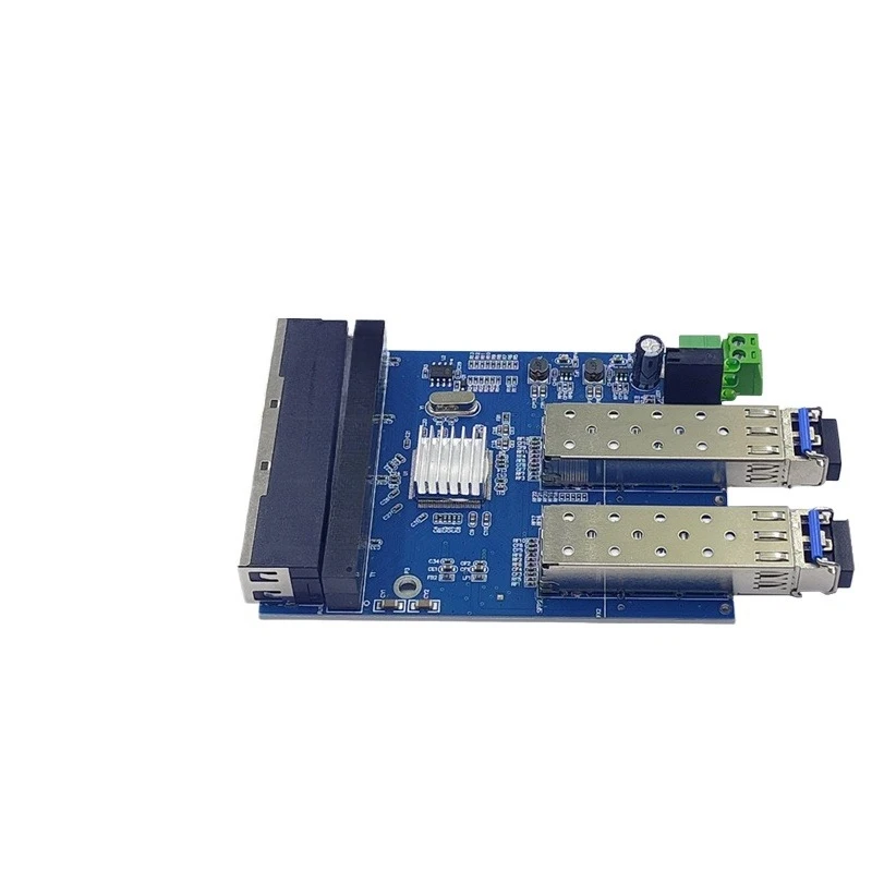 For  Gigabit 2 Light 4 Electricity Photoelectric Conversion Board, Mining Two Light Four Electricity Bare Board, Single Mode