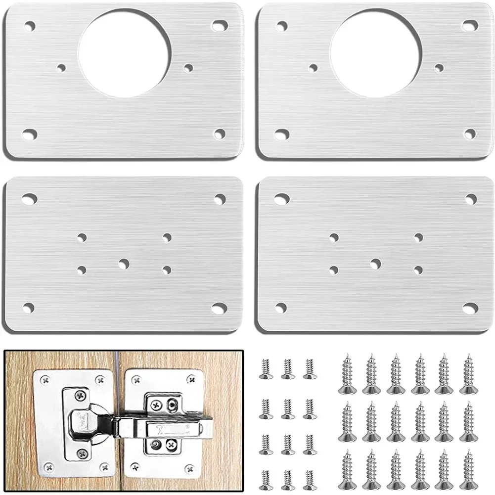 Lintolyard Flash Sale Home Hardware Furniture Fittings Hinge Stainless Steel Aluminum Ladder Hinge Repair Board Plate