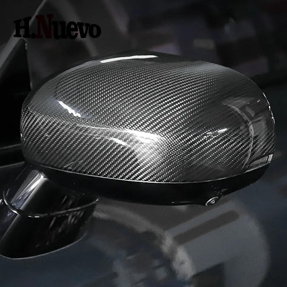 

Real Carbon Fiber Rearview Exterior Side Mirror Cover For MINI J01 J05 Electric U25 Aceman F66 F65 Wing Protector Accessories