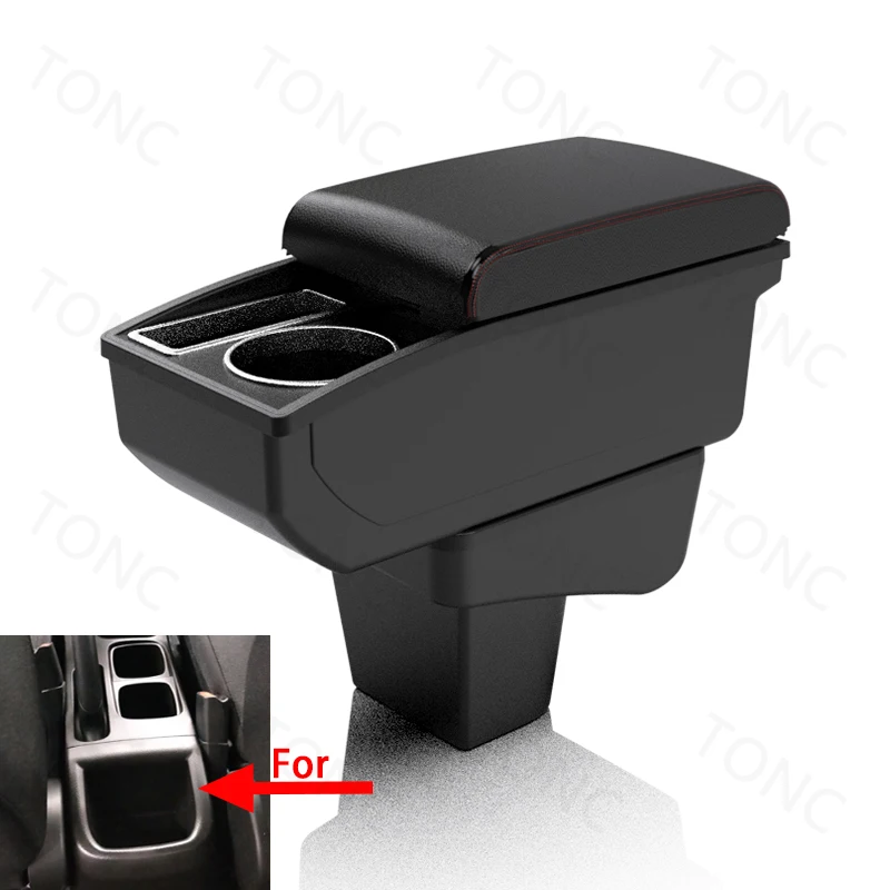 For Suzuki Vitara Armrest For Vitara Armrest Storage Box Water Cup Holder Interior Modification Accessories