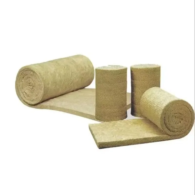 High Quality Industrial Design Sound Absorbing Soundproofing Wall Panels Rock Wool Blanket Roll Felt Board Insulating Panels