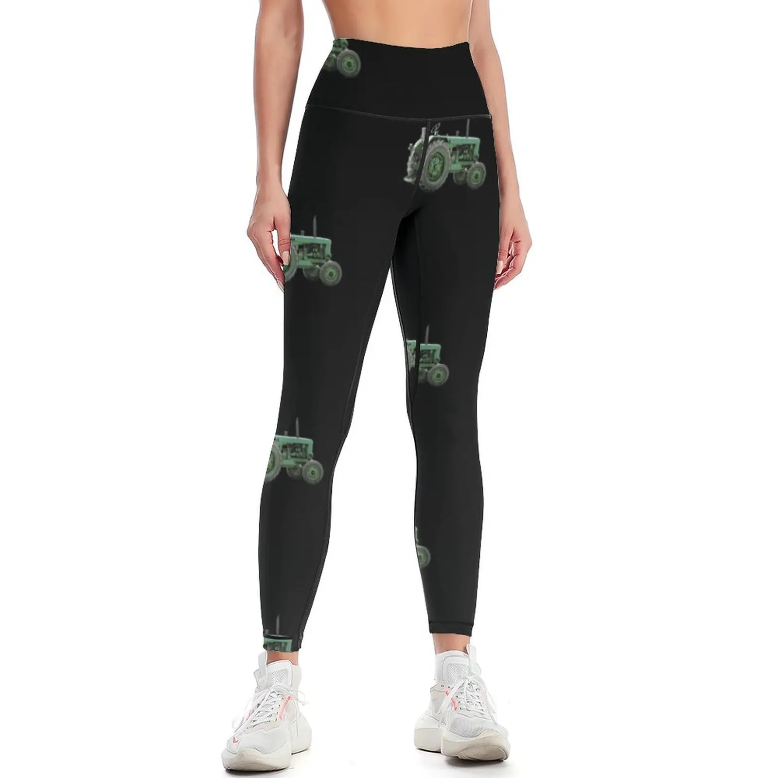 

DRIVING MY TRACTOR Leggings Women's sportswear legging gym Golf wear Womens Leggings