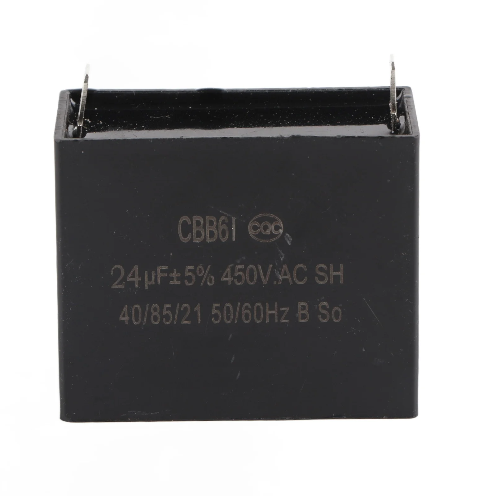 CBB61 Starting Capacitor Generator 450V AC 24uF 50/60Hz for 400/350/300/250VAC UL/RU Listed