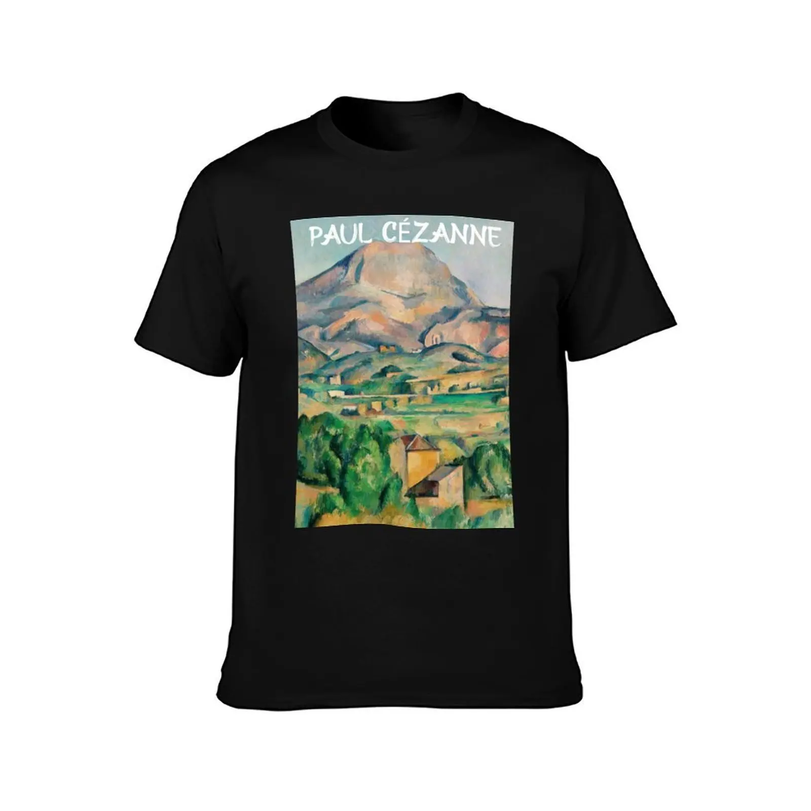 Mont Sainte Victoire, Paul Cezanne T-Shirt Urban Style Casual Short Sleeve Top