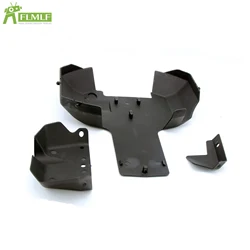Engine Plate Gear Guard Chassis Protection Shield Fit for 1/5 HPI ROFUN BAHA ROVAN KM BAJA 5B 5T 5SC Buggy Truck Rc Car Parts