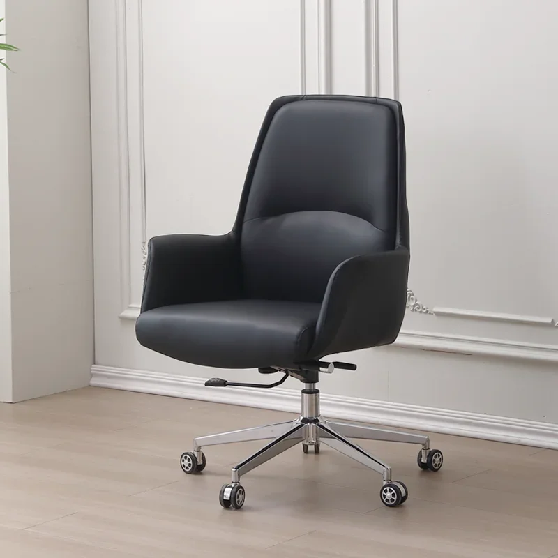 

Luxury Modern Office Chair Armrest Support Comfy Rolling Armchair Gaming Chairs Computer Design Sillas Gamer Office Furniture