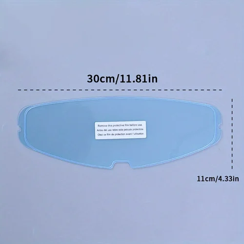 Imagen 2 del producto Película antiniebla para casco de motocicleta LS2 FF353 FF320 FF800 FF397 FF390 FF801, lente de visera antiniebla, accesorios para casco de motocicleta