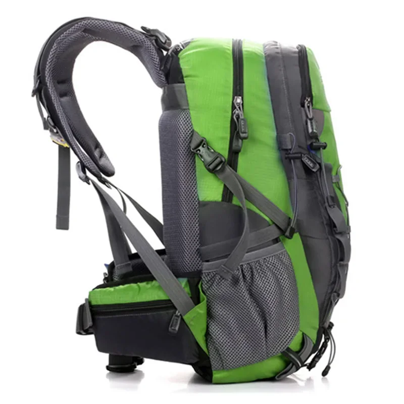 40L Outdoor Climbing Mountaineering Backpack Waterproof Functional Men Women Sports Bag Hiking Traveling Bag