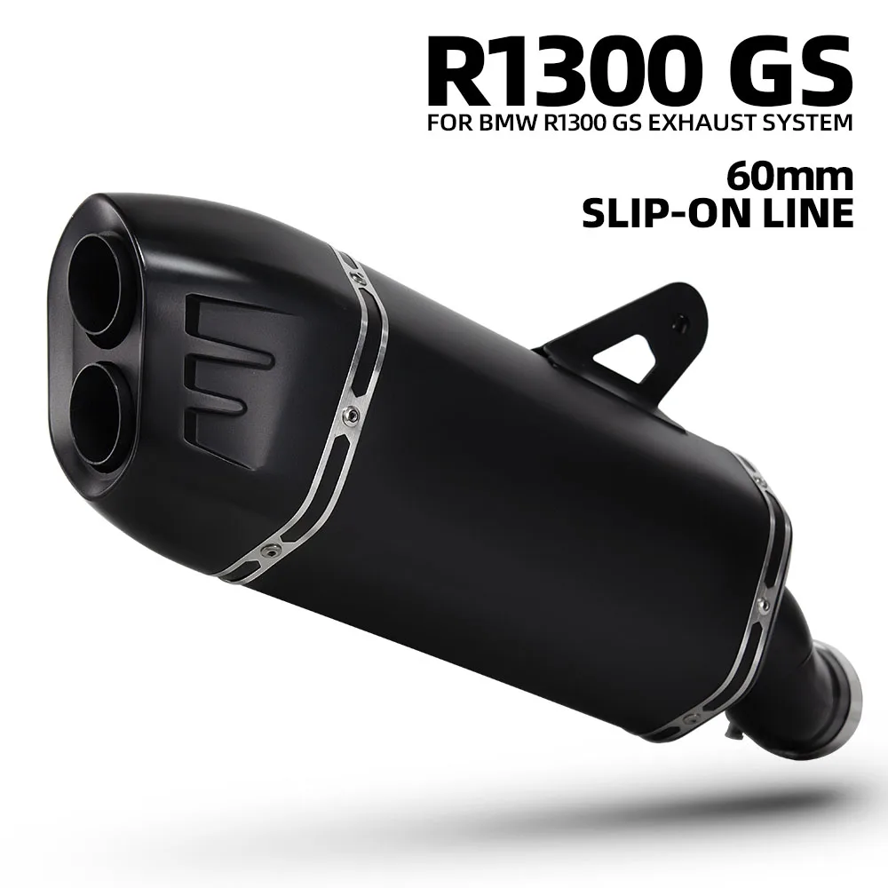 

Motorcycle Exhaust Tail Pipe Slip on Line Muffler For R1300R R1300RS R1300GS R1300ADV R1300 1300RS 1300GS 1300ADV