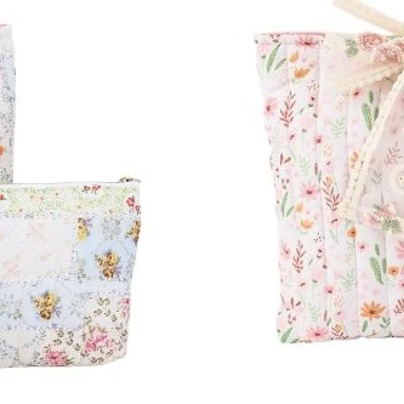 

Quilted Bible Sleeve Book Covers Large Capacity Fabric Protector Lightweight for Shopping Travel Car Women Books Lover Gifts