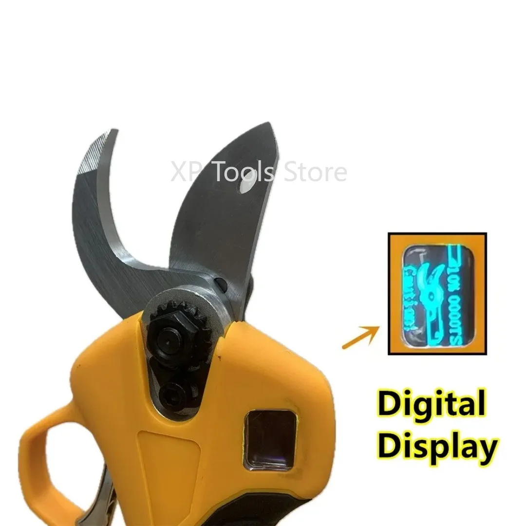 Brushless Electric Pruning Shears Cordless Portable Electric Scissors Branches Cutter Pruning Garden Tool For Dewalt 20V Battery