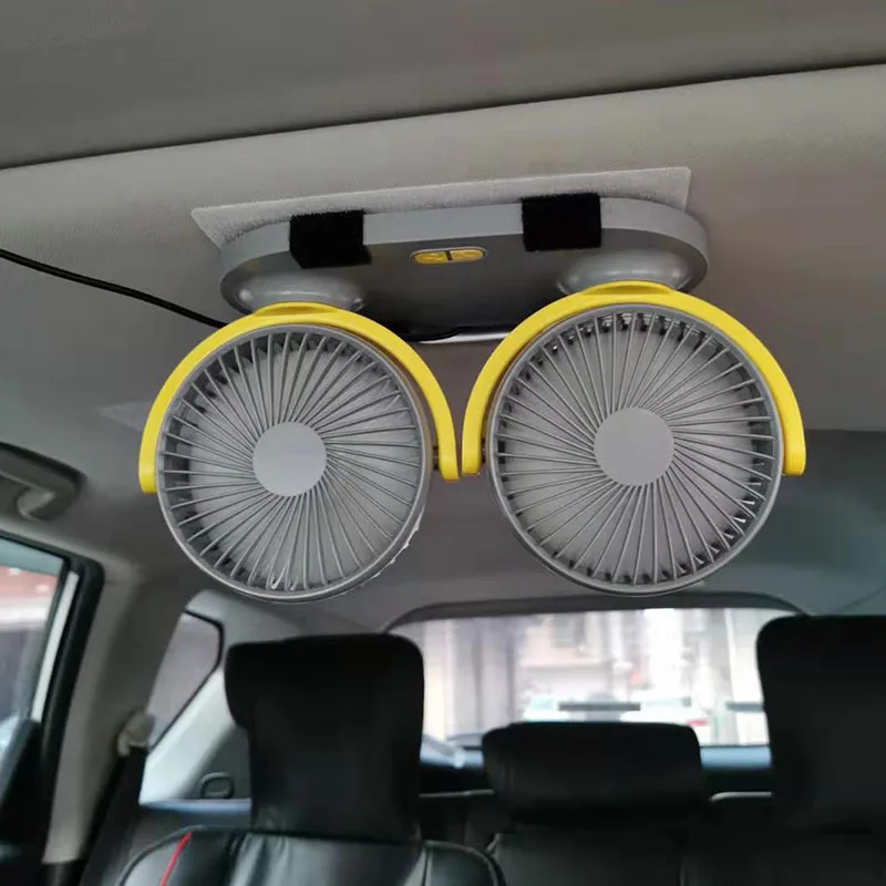 

Car Fan 12v24v Large Wind Truck Crane Ceiling Type Strong Silent Cooling Electric Fan for Car