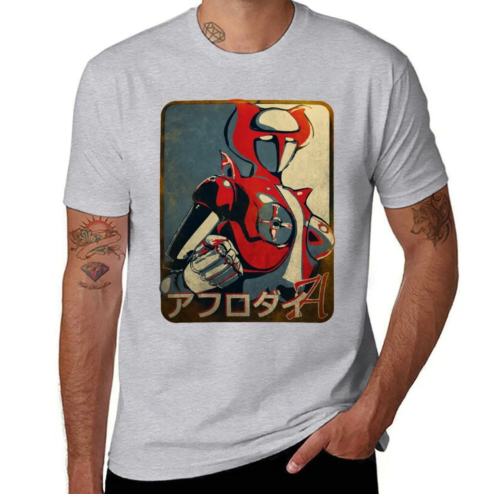 2026 Summer New Design Aphrodite A Men's T-shirt. Fashionable and Best-selling Men's and Women's Identical Round-neck Printed T