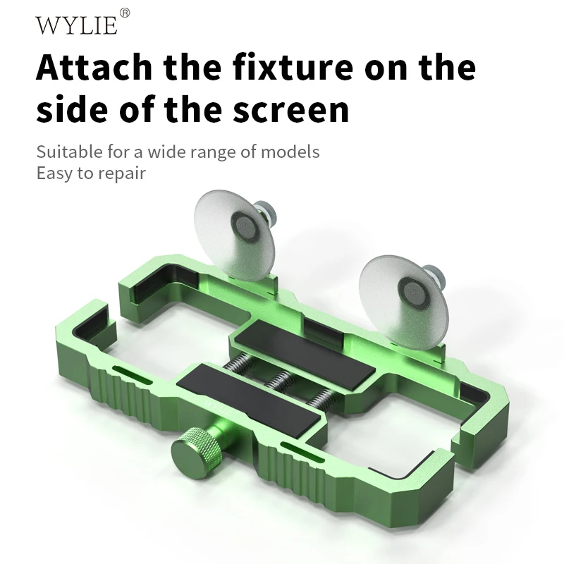 Wylie Screen Side Fixture Stand For IP Mobile Phone LCD Display Repair And Back Glass Removal Screen Fixing Mold