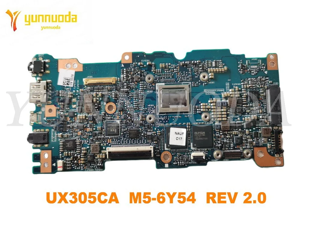 

Original for ASUS UX305CA Laptop motherboard UX305CA M5-6Y54 REV 2.0 tested good free shipping