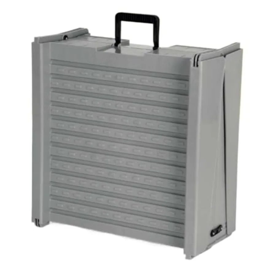 

Folding Portable Pet Stair Ramp Rug Surface Foldable Car Ramp for Dogs 59x15.8 Inch Grey Medium Large Dog SUV Truck Ramp Get In