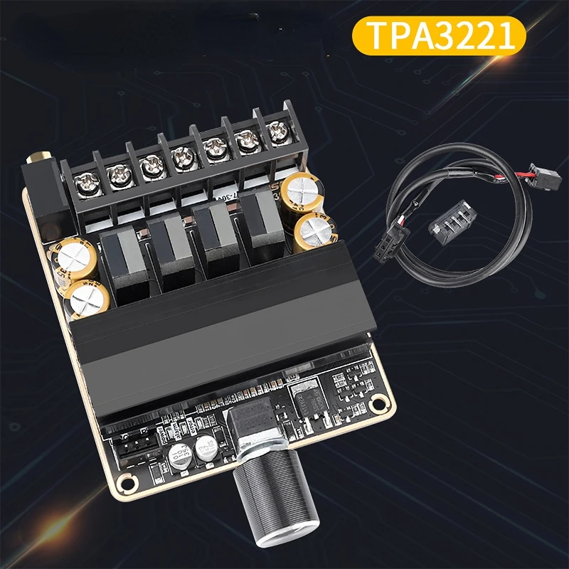 Nvarcher Class D dual-channel TPA3221 Amplifier Board 85W*2 Stereo Audio  Module