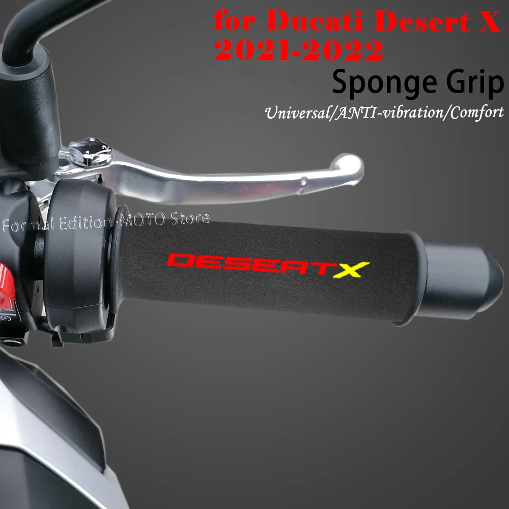 

Motorcycle Grip Cover Shockproof Motorcycle Sponge grip Non-slip Handlebar Grip Sponge cover for Ducati Desert X 2021 -2022-
