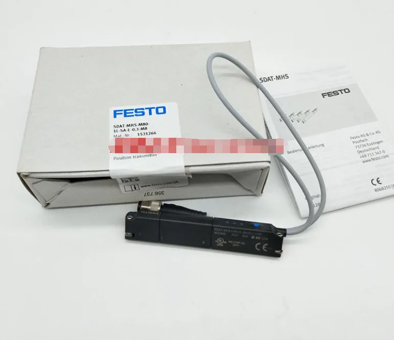 

1PC New Festo SDAT-MHS-M80-1L-SA-E-0.3-M8 1531266 Position Transmitter Brand