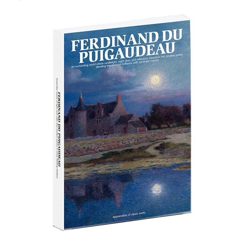 

30 Sheets/Lot Ferdinand du Puigau Artist Series Postcards Art Painting Greeting Card Gift Wish Card For DIY Journal Decoration