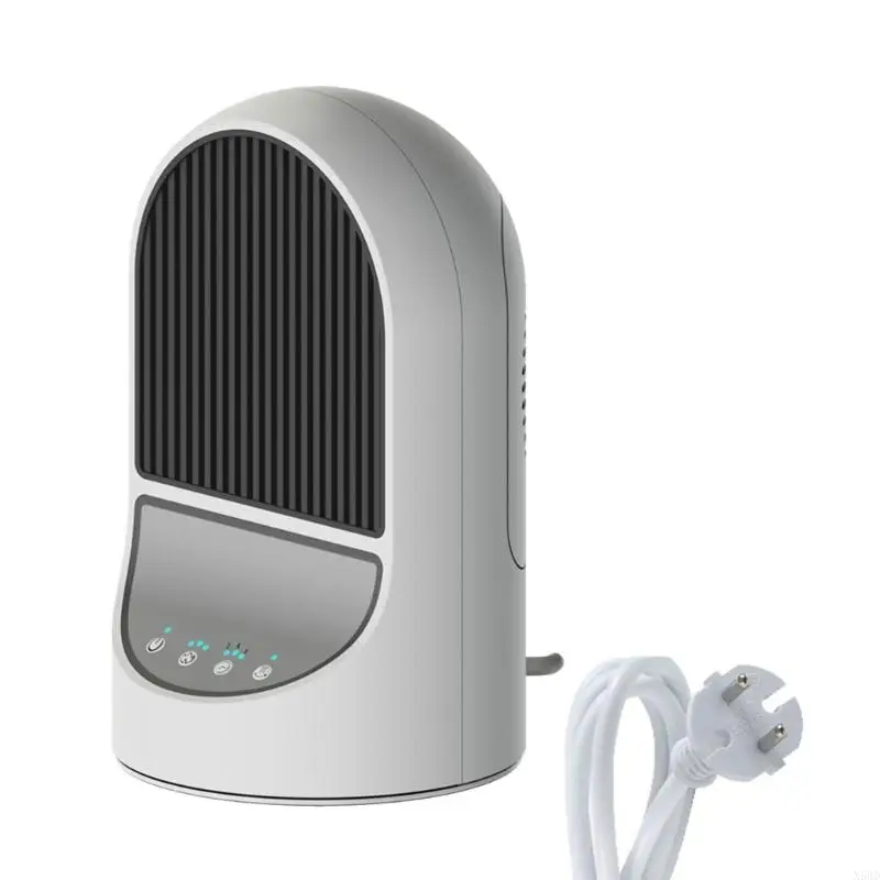 Tragbares elektrisches Heizgerät aus ABS, 3 Wärmekonfigurationen, geräuscharm, 34 für Schlafzimmer, Schreibtisch, N58D