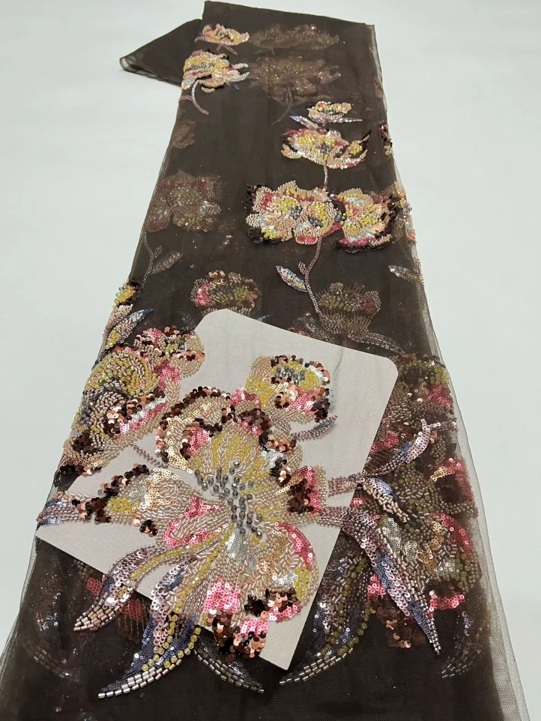 Neu eingetroffener nigerianisc – Embroidery Net Fabric Bewertung und Preis