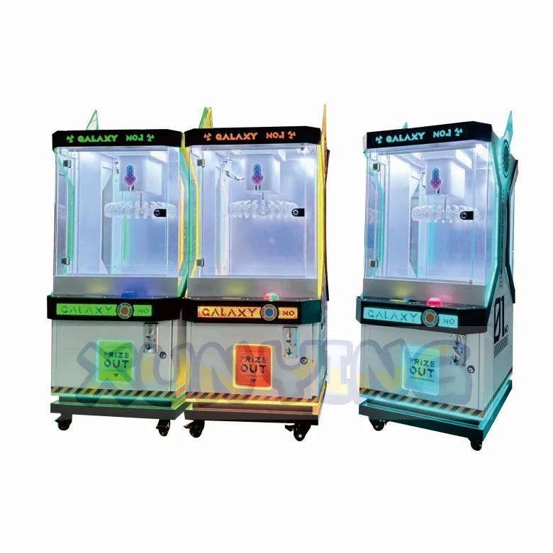 Indoor Arcade Clip Gift Prize Game Machine Top Coin Operated Mini Automatic Trendy Nuclear Armor Clip Game Machine for Sales