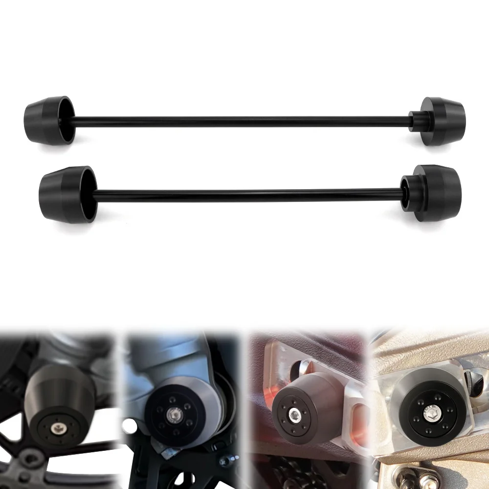 

Motorcycle Wheel Protector Front or Rear Wheel Axle Fork Crash Sliders, Panigale V4 / S V4 R Streetfighter V4 / S For Ducati