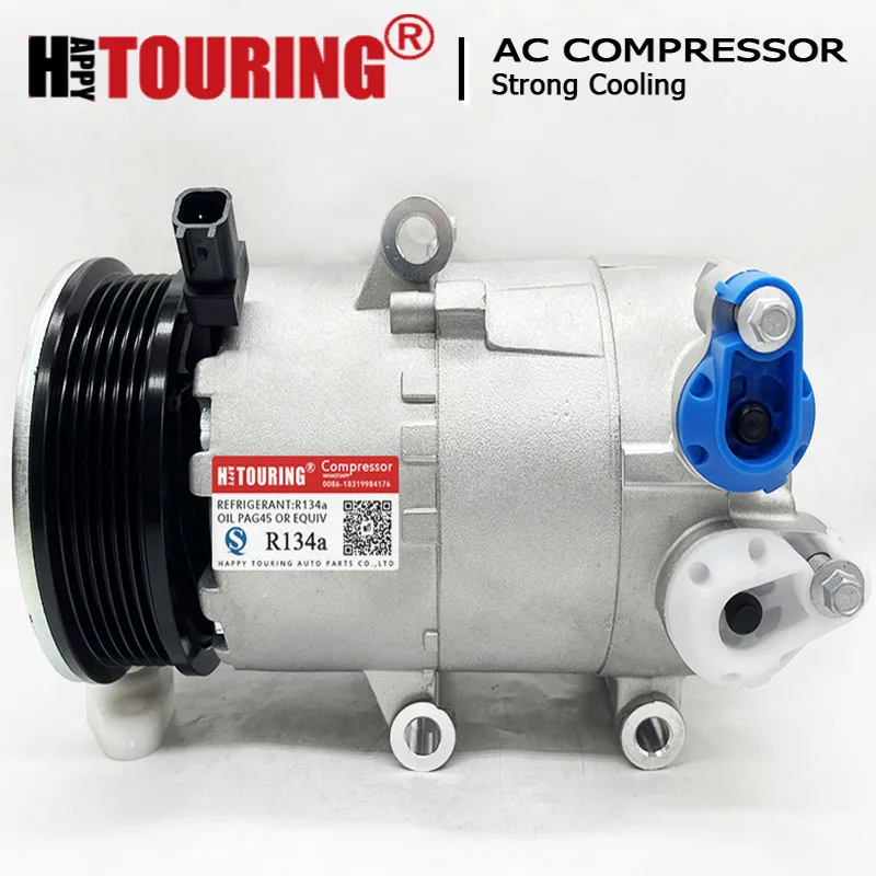 VS16 AC air conditioning compressor for Ford Galaxy Mondeo Volvo S80 V70 6G91-19D629-DB 6G91-19D629-DC 6G91-19D629-DD 1543948