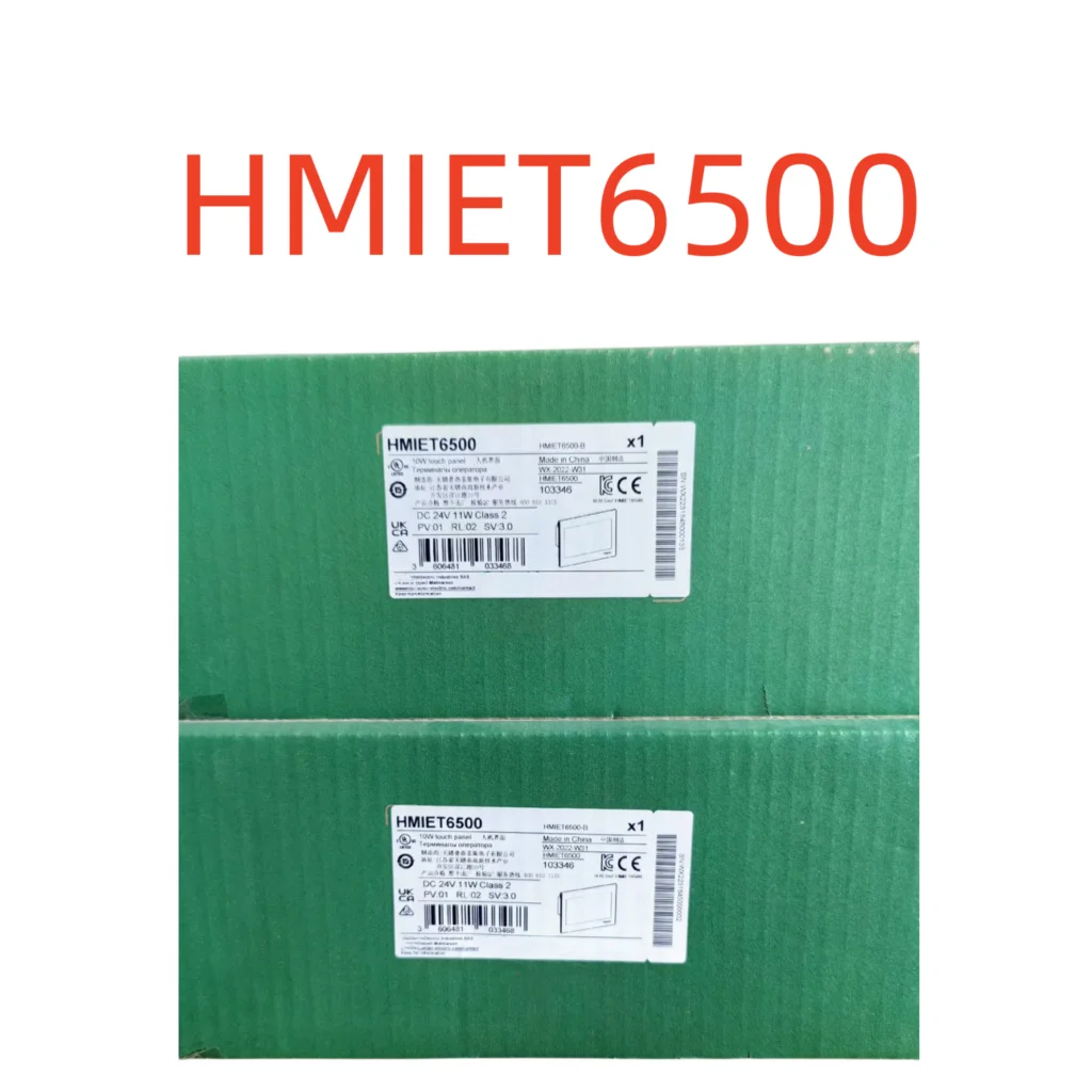 وحدة PLC الأصلية لشنايدر ، HMIET6401 ، HMIET6400 ، HMIET6501 ، HMIET6500 ، HMIET6600 ، HMIET6700 ، جديد