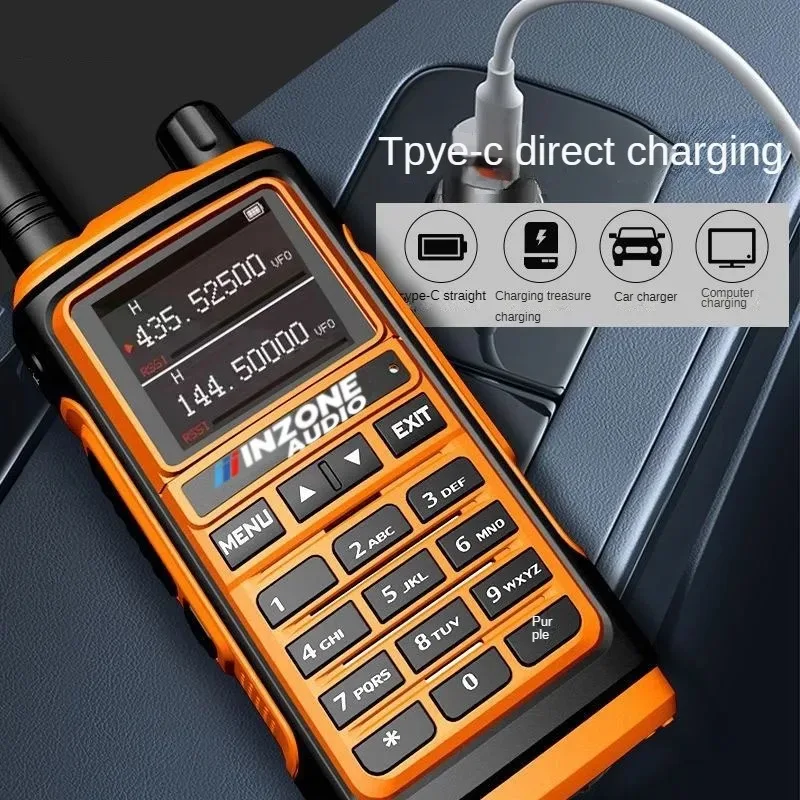 INZONE AUDIO UV17L 屋外トランシーバー直接充電マニュアル FM ワンキー周波数マッチング登山