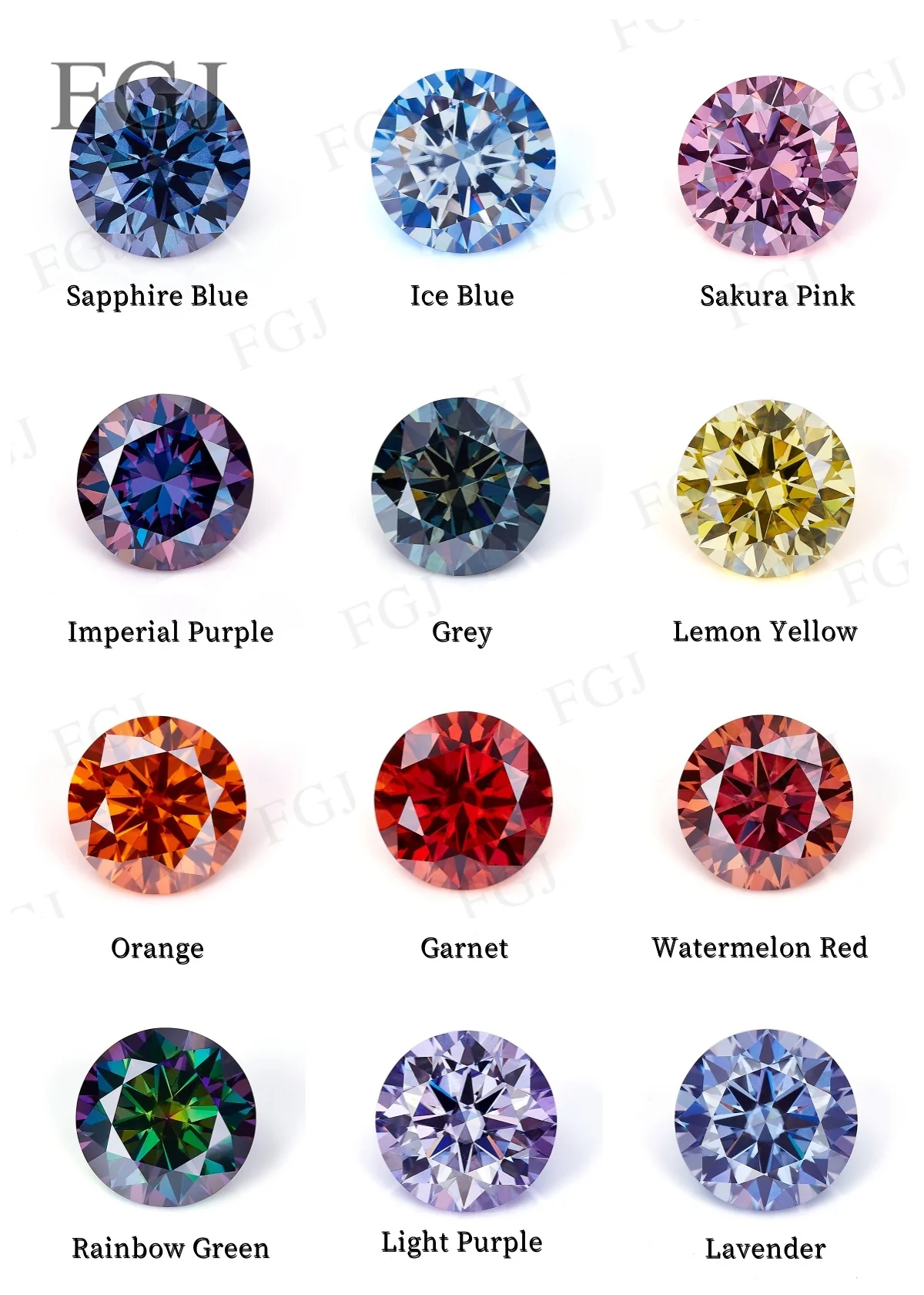 100% Echte Weiße 1,5mm-2,2mm Runde Form Brillantschliff D-Farbe Lose Kleine Moissanit-Perlen VVS1 für S925 Schmuckherstellung – Detail 29