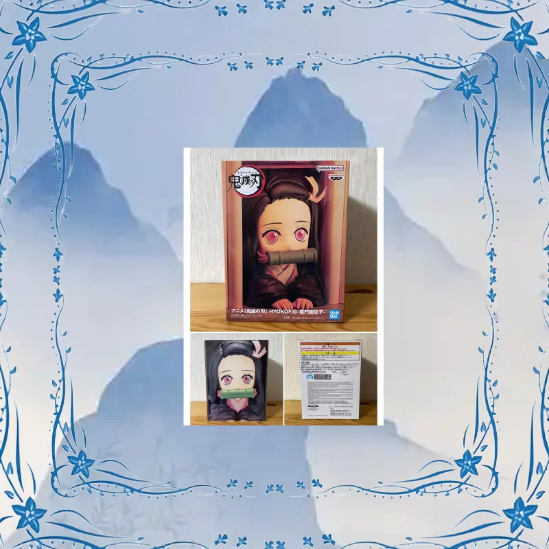 

Подлинная оригинальная фигурка Bandai Banpresto Demon Slayer: Kimetsu No Yaiba Hyokofig Kamado Nezuko, модель коллекционной фигурки, игрушечная кукла