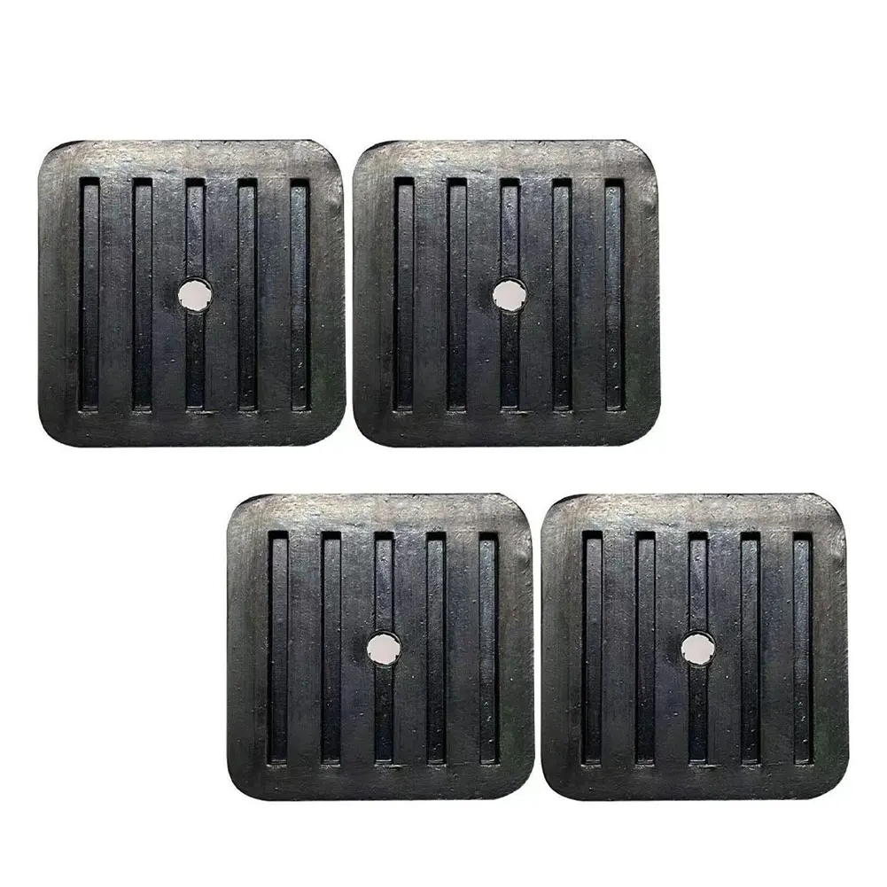 4 Pack Rubber Mounting Pads for Air Conditioner Units to Absorb Vibrations Reduce Noise and Stabilize Position on Flat Surfaces