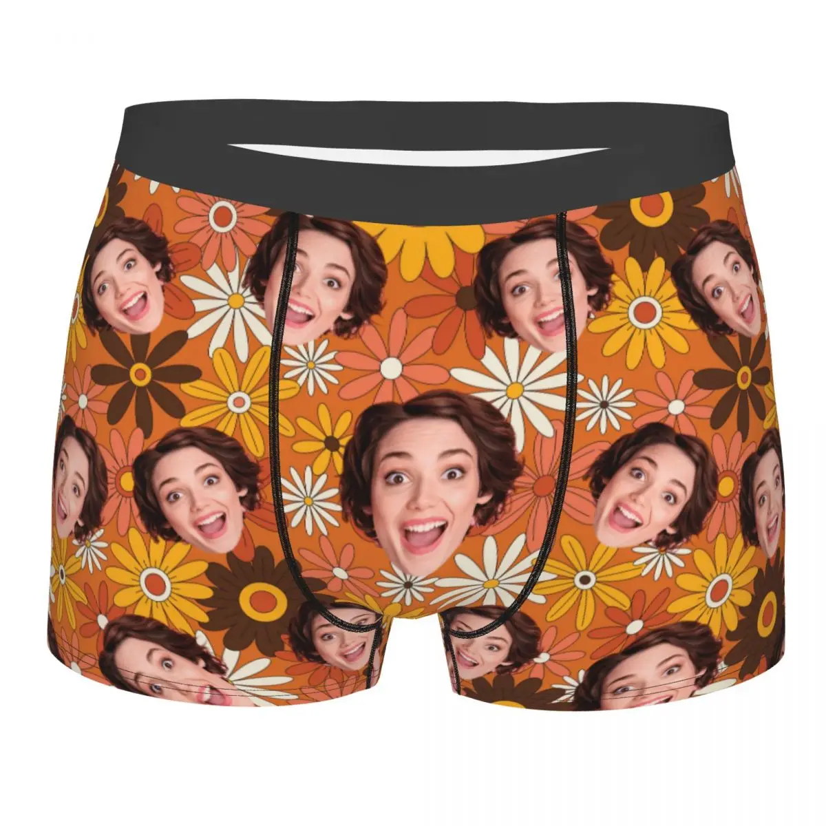 

Personalized Face Photo Custom Men's Boxers Briefs For Husband Boyfriend Birthday Gift Customized Underwear Cool Underpants