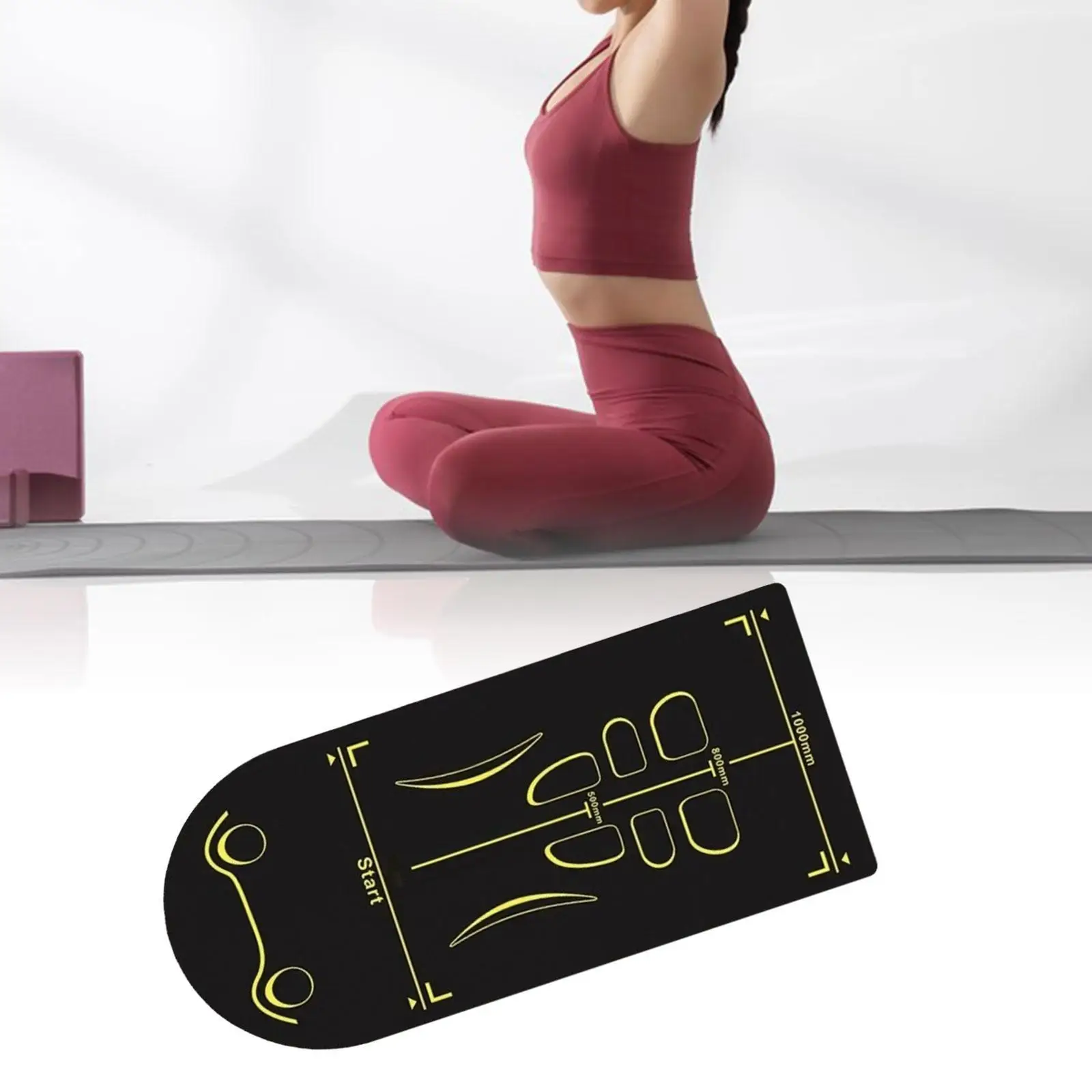 Yoga Mat NBR Material Non Slip Exercise Mat Thick Pilates Pad Gym Floor Anti-slip for Home Workout Fitness