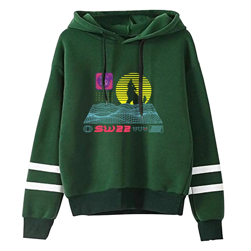 

SssniperWolf Synthwave logo Merch Pullover Hoodie Merch Fashion Hoodie Fashion Hooded Sweatshirt Pullover Tracksuit