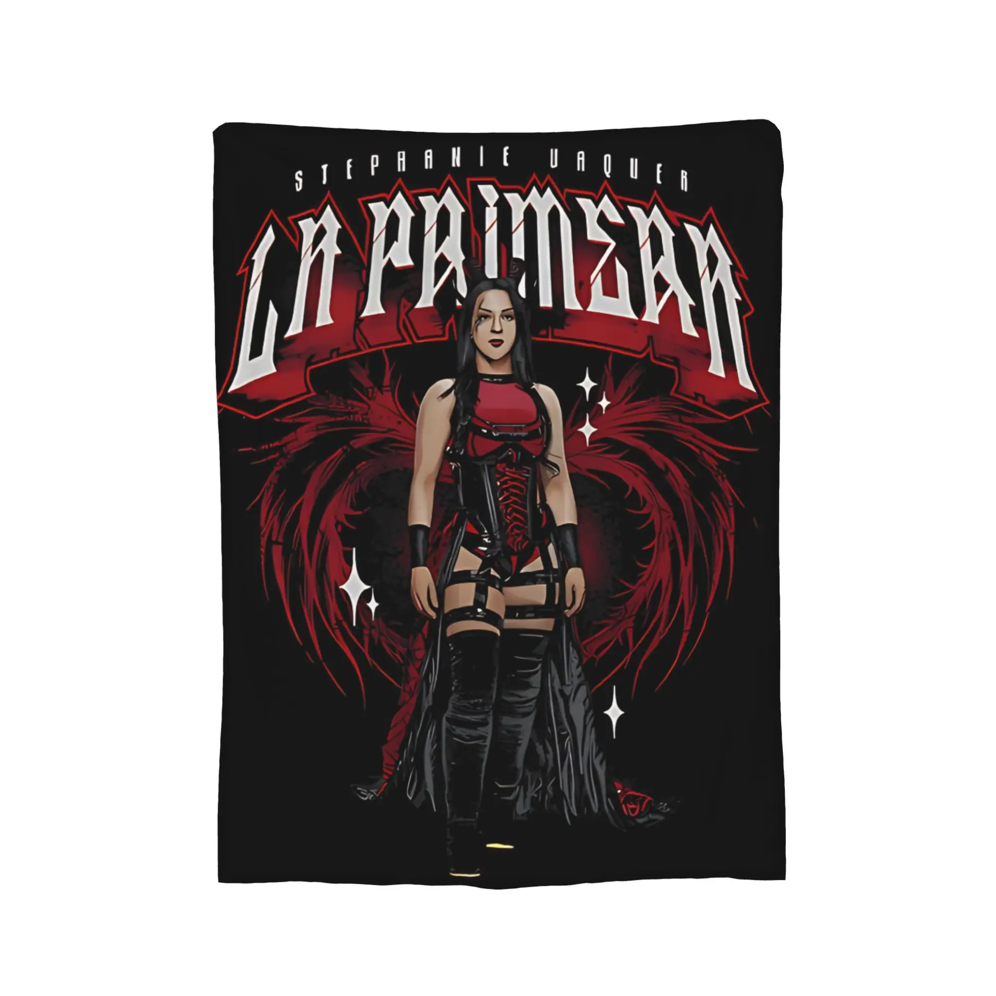 ستيفاني فاكر المصارع الملحقات بطانية سوبر لينة الفانيلا رمي البطانيات مريحة الفراش يلقي