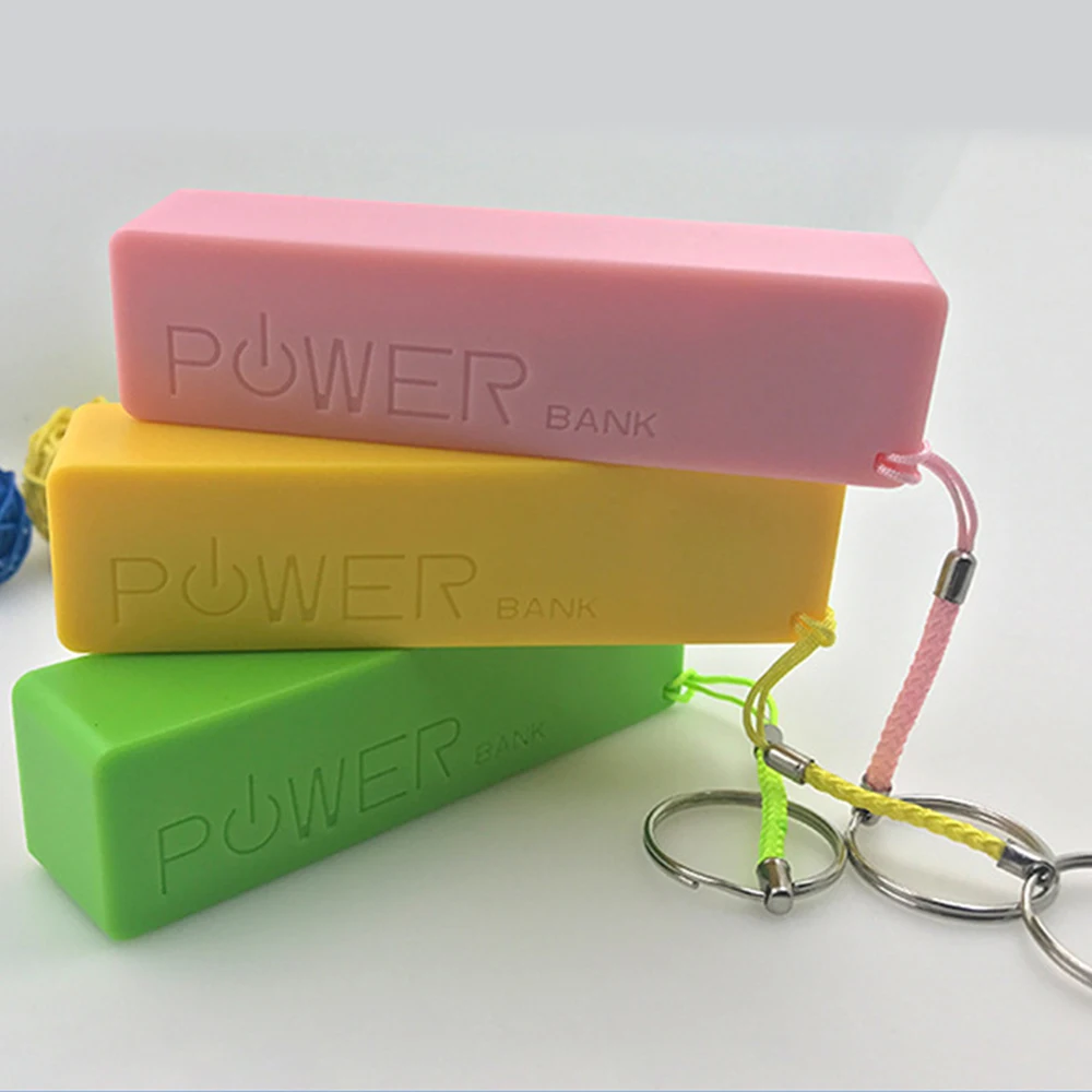 NEWEST Portable DIY Mobile Storage Box 18650 Power Bank Shell 5V USB Charger Battery Holder Case for Phone Electronic Charging