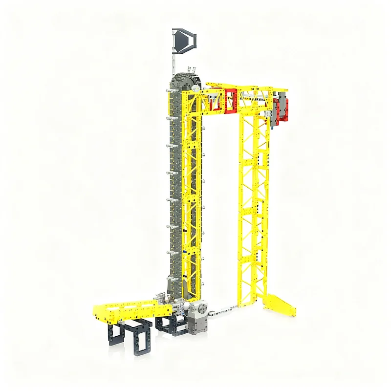 2883pcs MOC GBC 54 Vertical Conveyor Lift Building Model Building Blocks Architecture Birthday Creative DIY Christmas Gifts Toys