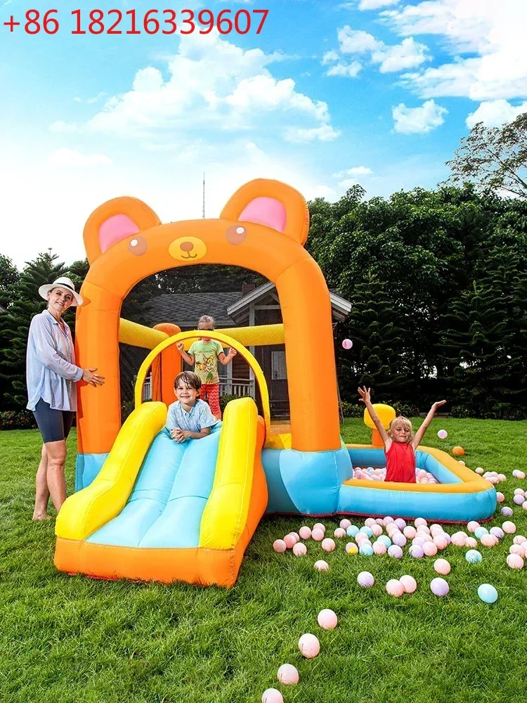 TAO rampoline Slide Indoor and Outdoor Household Small with Safety Net