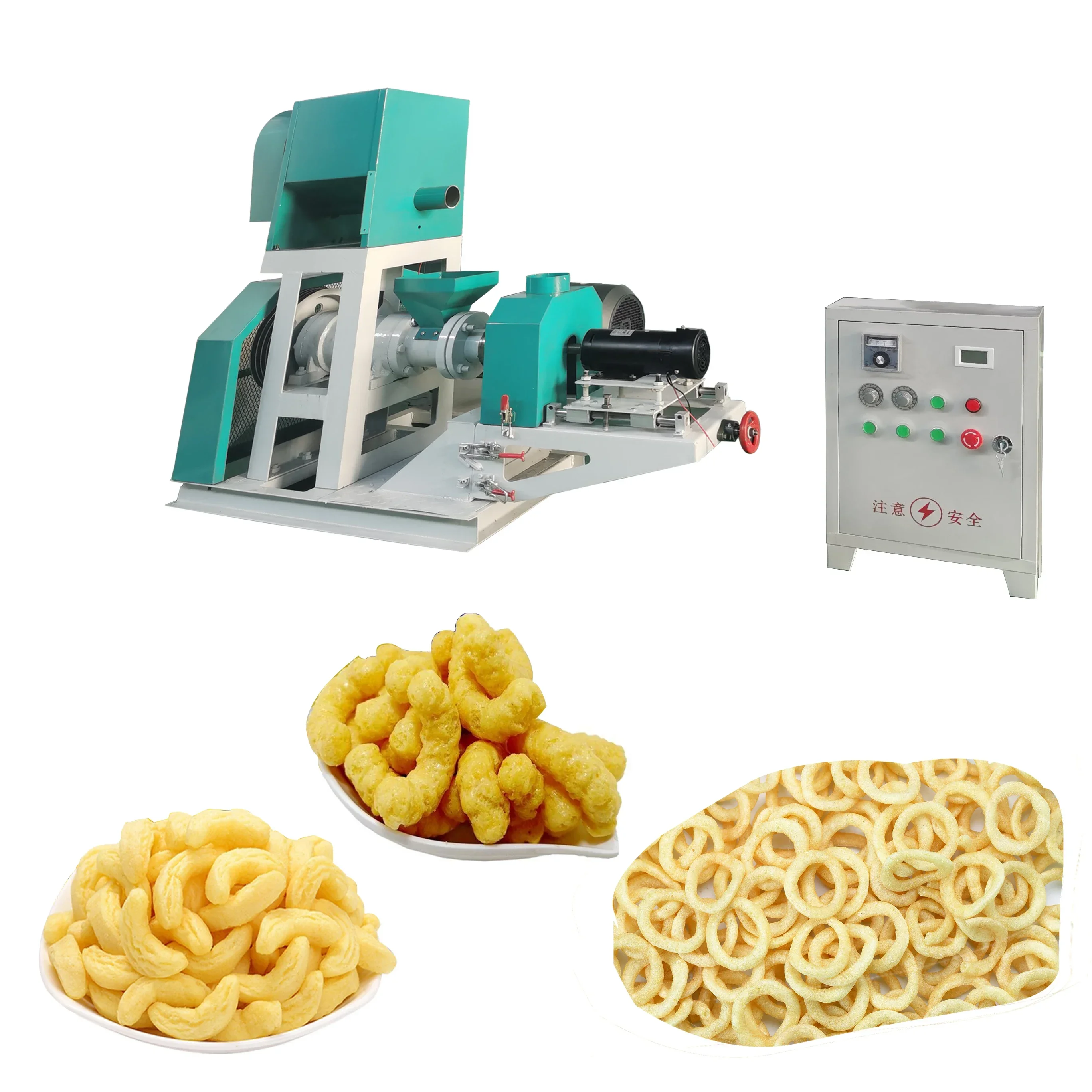 Leisure food factory machines, other corn, rice, soybean products, tools